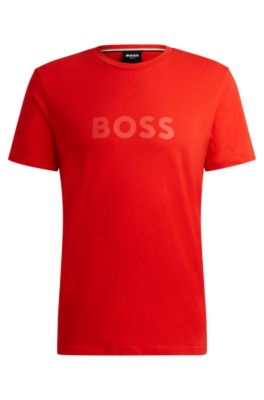 Hugo boss large sale logo t shirt