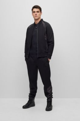 BOSS - Porsche x BOSS cotton-blend tracksuit bottoms with