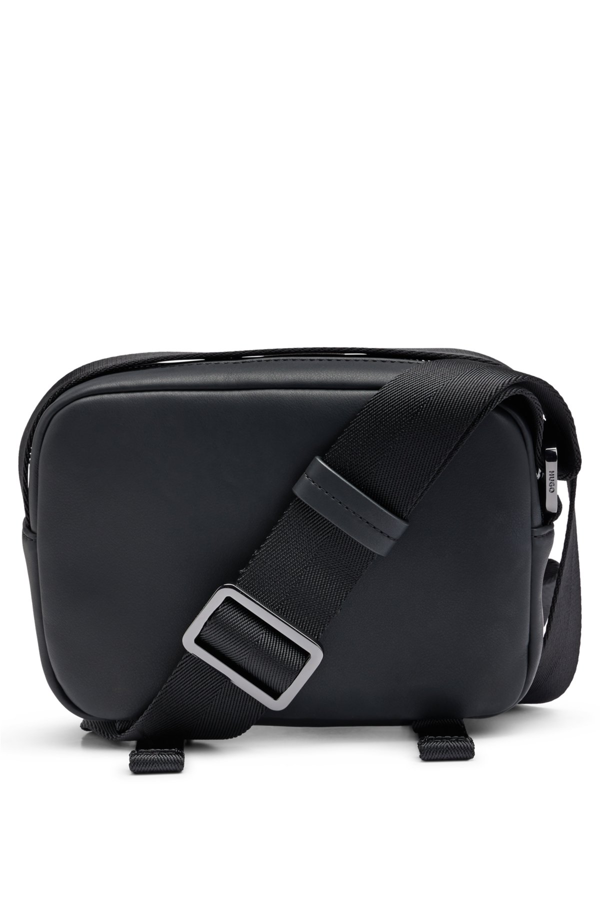 Fendi Baguette Pouch Logo Cross Body Bag in Black for Men