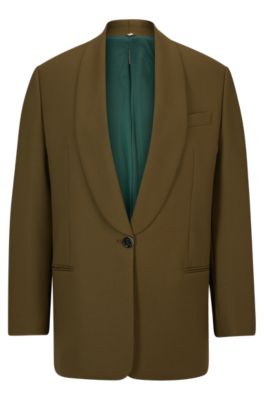 BOSS - BOSS x Alica Schmidt relaxed-fit jacket in wool