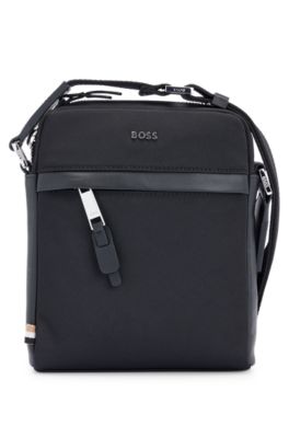 - BOSS logo bag with reporter lettering Structured-material
