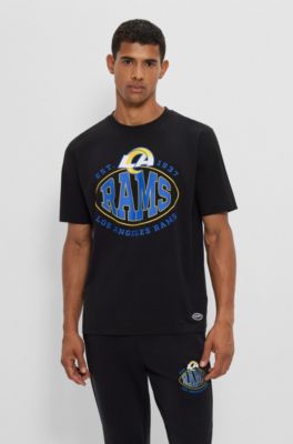 Men's Nike Royal Los Angeles Rams Legend Wordmark Performance T-Shirt Size: Large