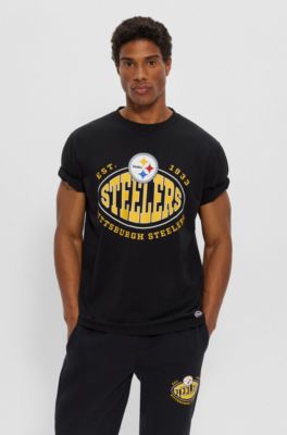 Nike / Men's Pittsburgh Steelers Steel City Legend Logo Black T-Shirt