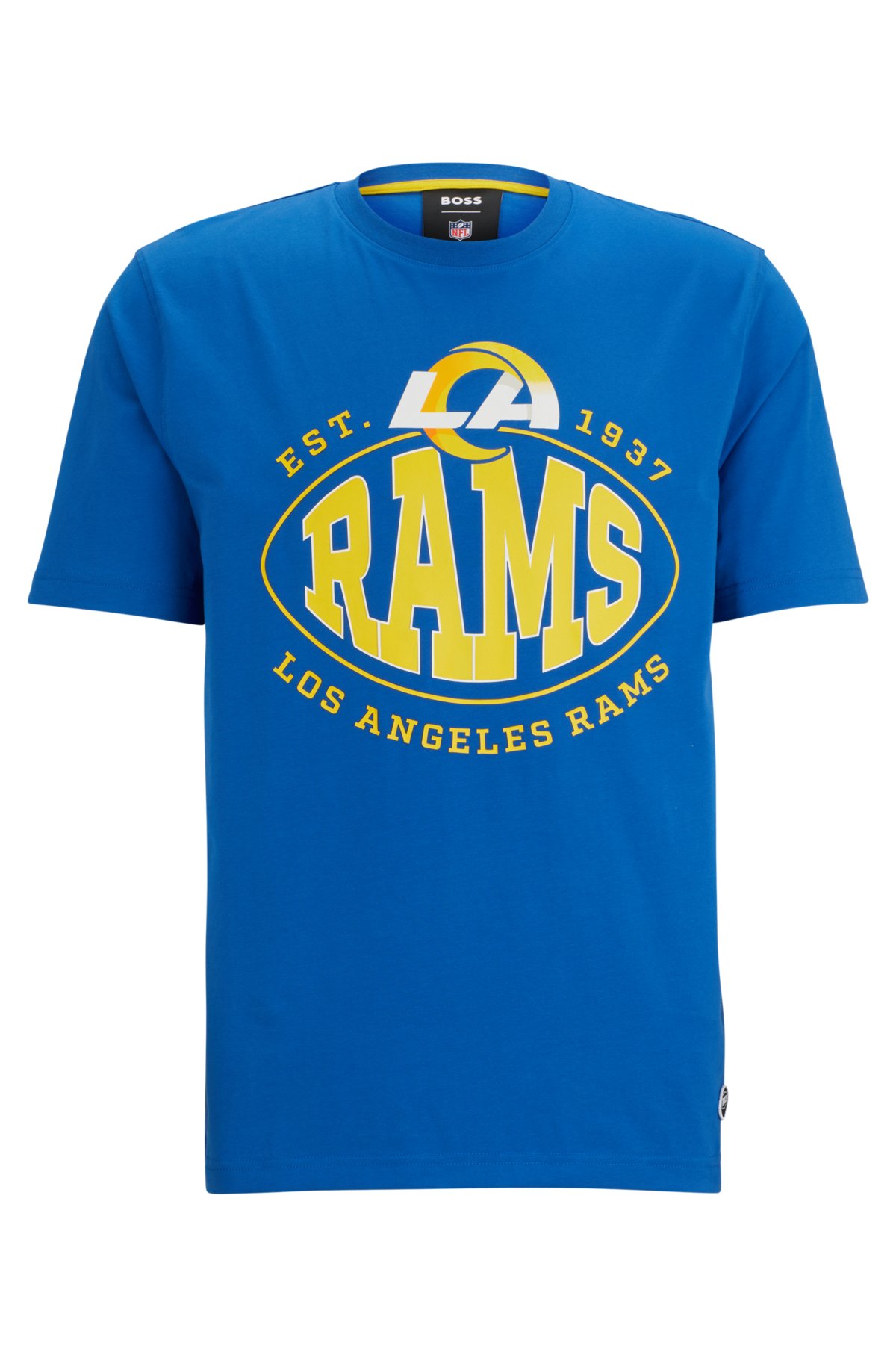 NFL Los Angeles Rams Men's Quick Turn Performance Short Sleeve T-Shirt - S