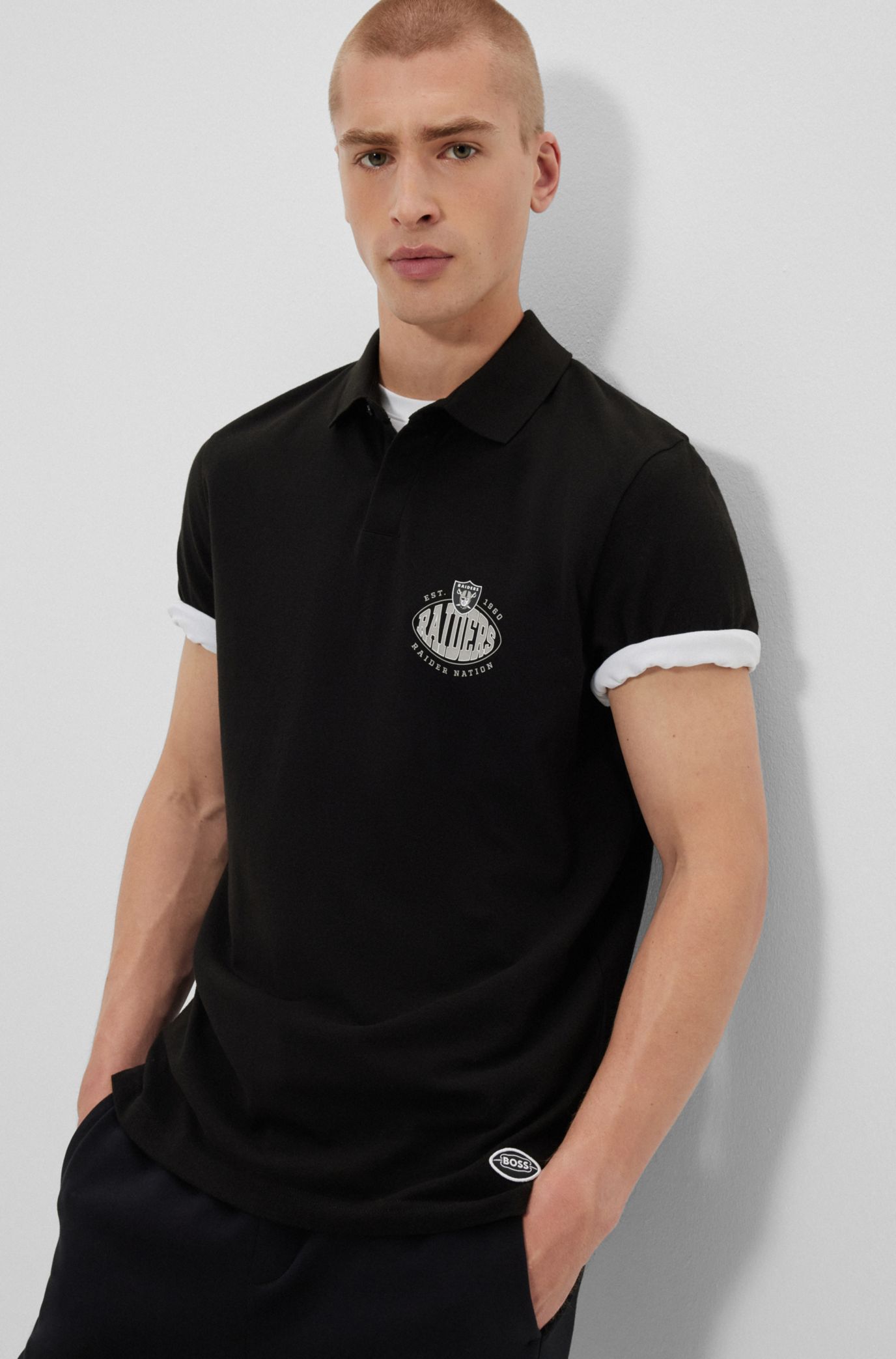 Raiders cheap polo shirt