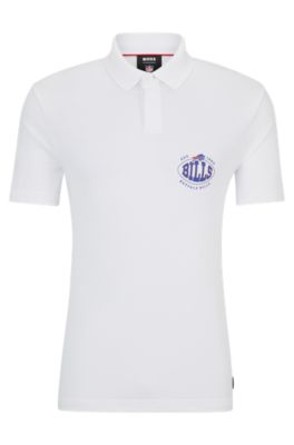 BOSS - BOSS x NFL cotton-piqué polo shirt with collaborative branding