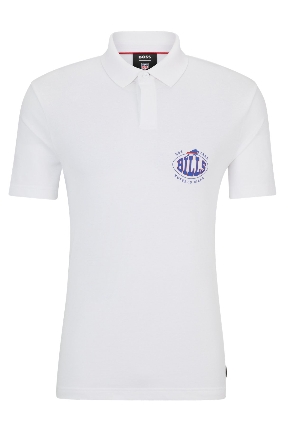 BOSS X NFL Cotton-piqué Polo Shirt With Collaborative, 41% OFF
