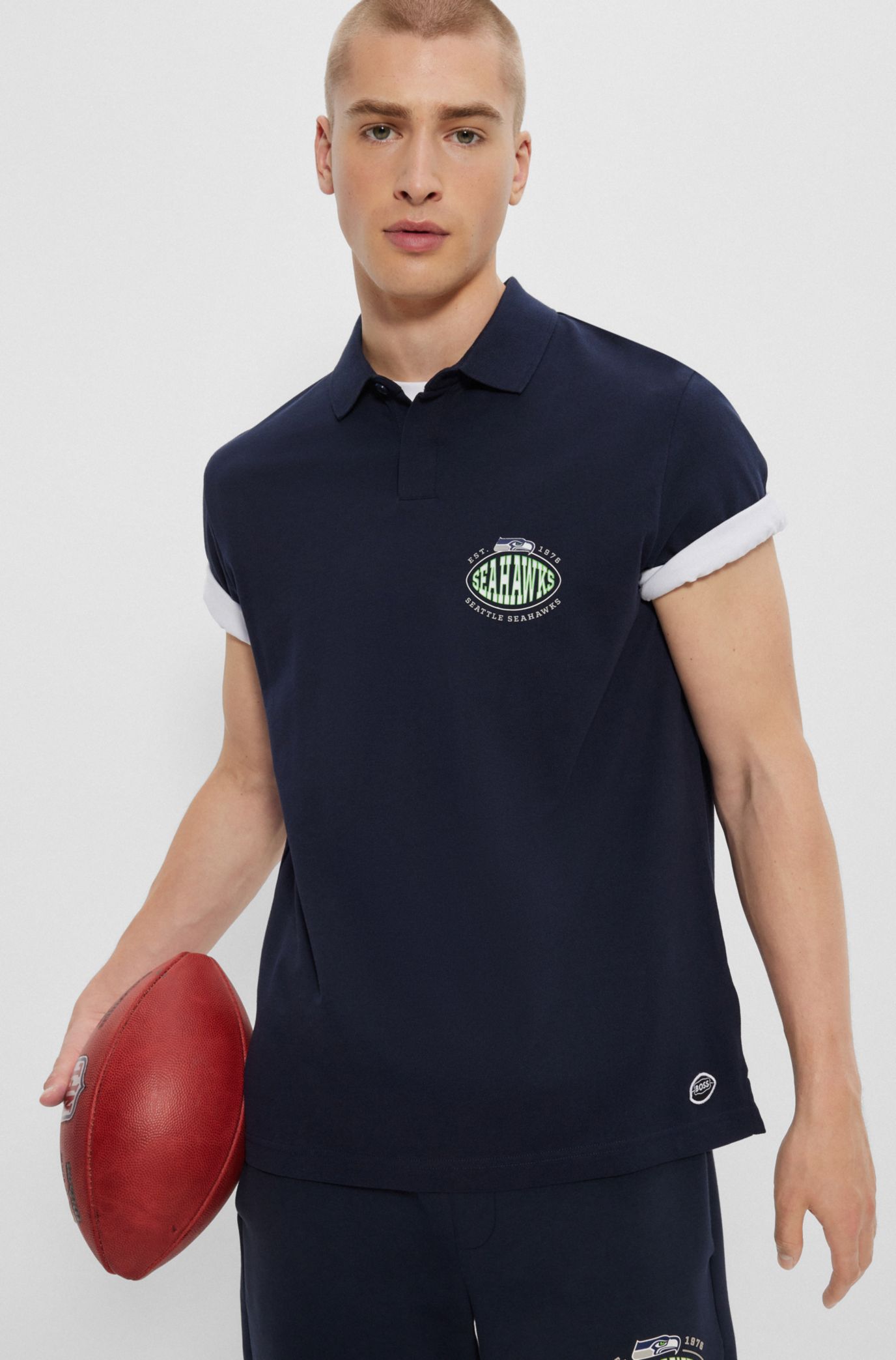 Seattle seahawks polo clearance shirts