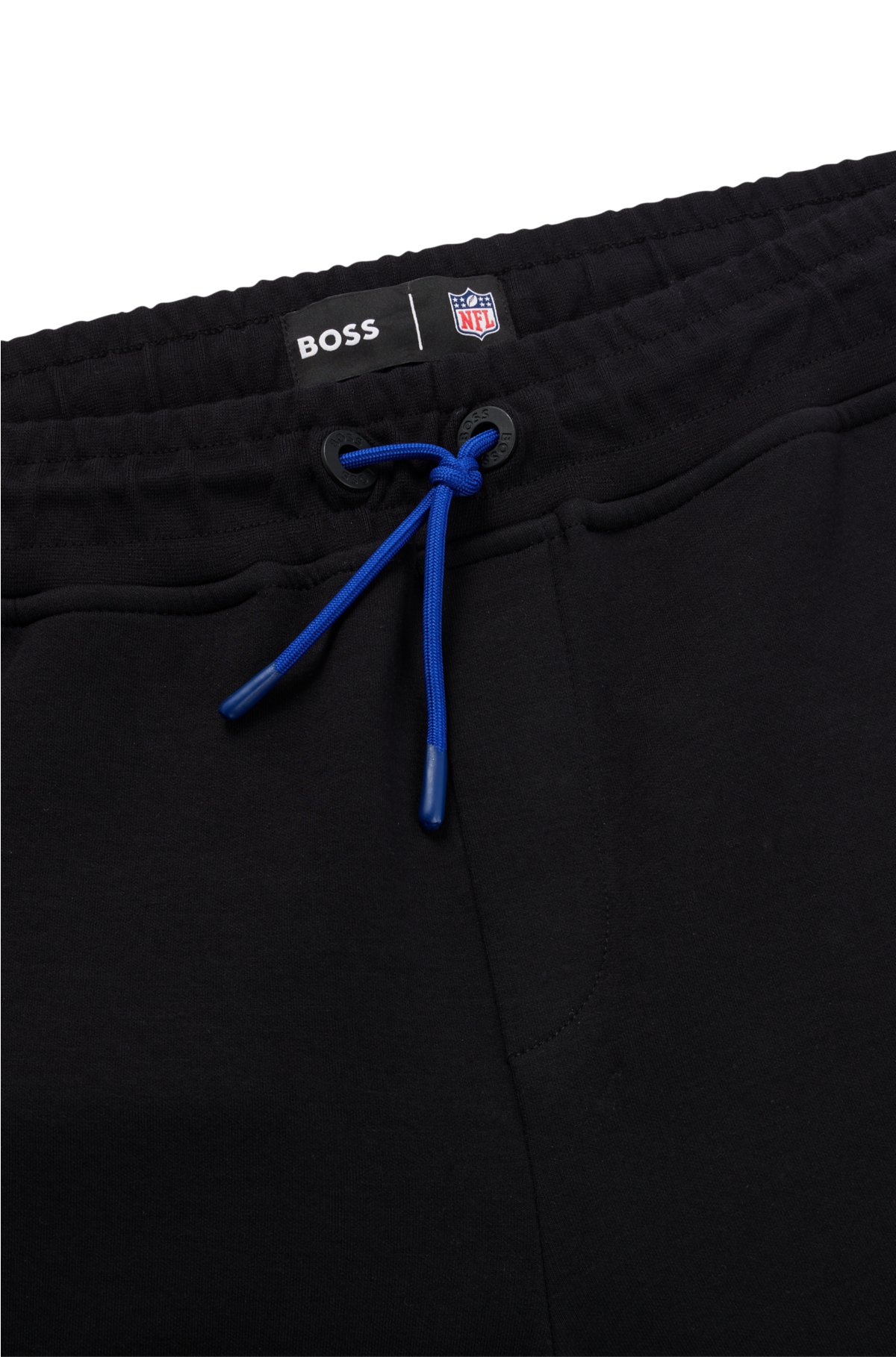 BOSS by HUGO BOSS X Nba Cotton-blend Tracksuit Bottoms With Colourful  Branding in Black for Men