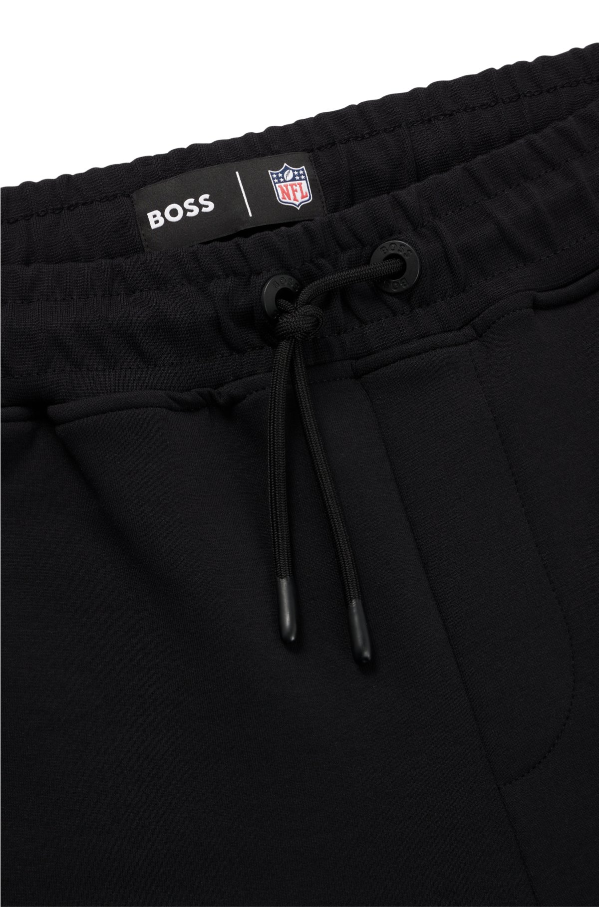 BOSS x NFL cotton-blend tracksuit bottoms with collaborative branding, Bears