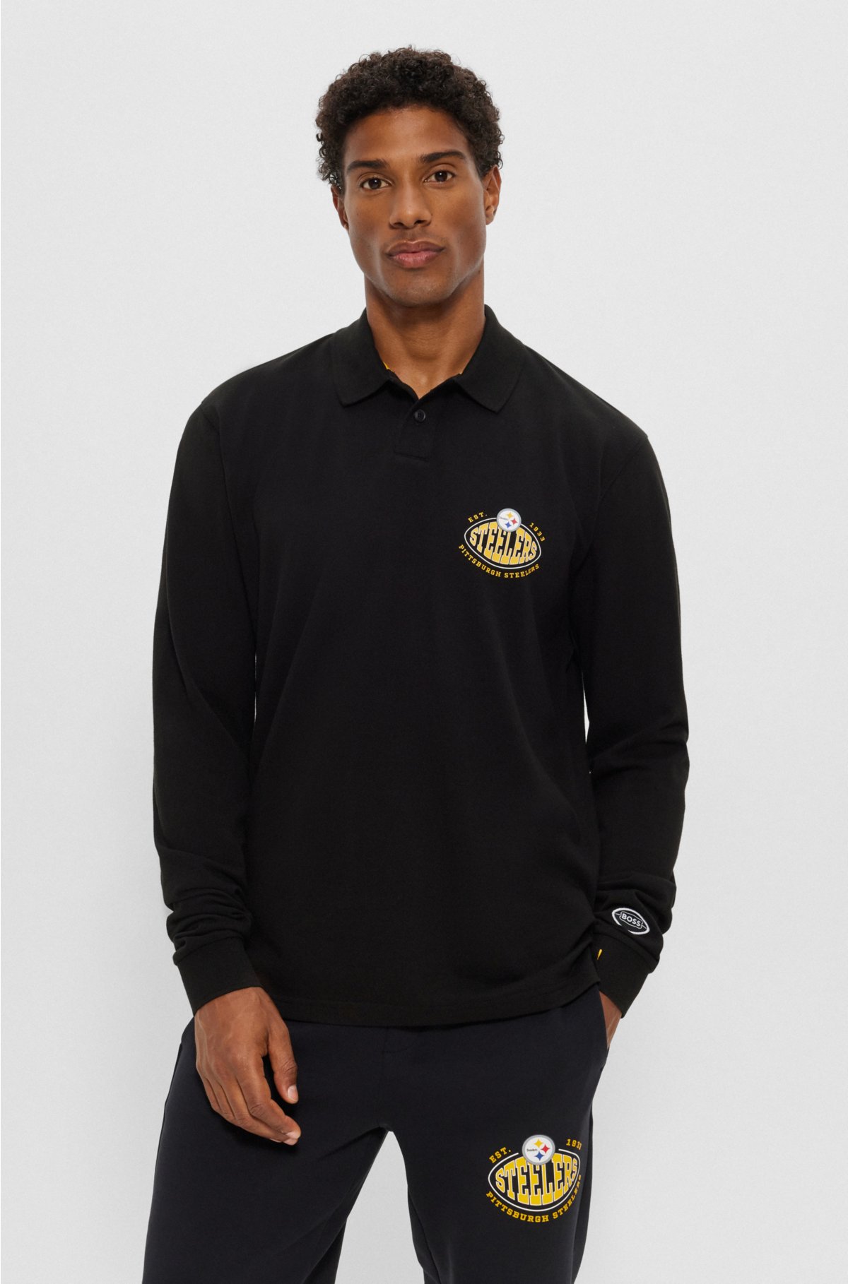Golden State Warriors Mens Polos, Warriors Golf Shirt, Long Sleeve