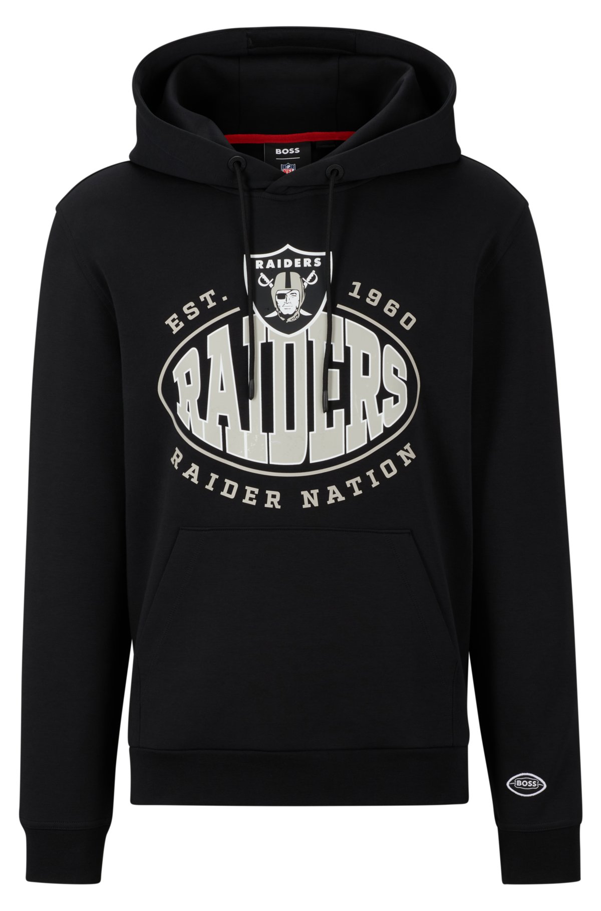 New Era Las Vegas Raiders Hoody NFL American Football Hoodie Men Women,  Raiders-grey-black : : Fashion