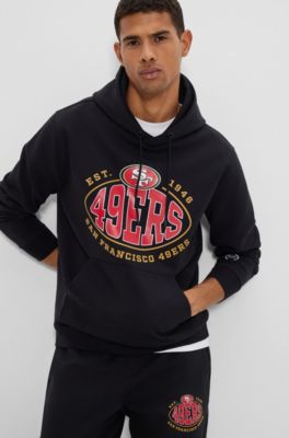 San Francisco 49ers Mens Hoodie Suit Zipper/Pullover Sweatshirt Jogging  Pants