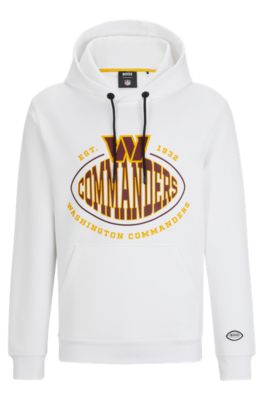 Boss x NFL Cotton-Blend Hoodie with Collaborative branding- Steelers | Men's Tracksuits Size 2XL