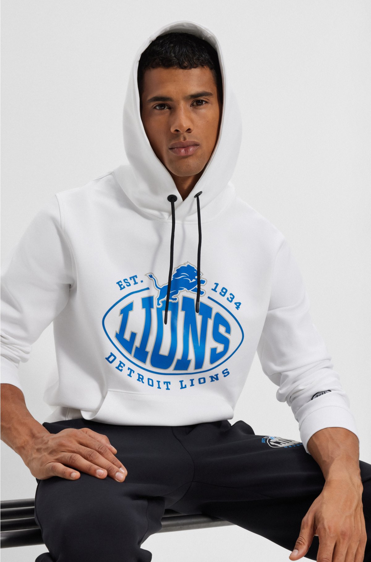 Detroit Lions Men's Sports Hoodie Pullover/Zipper Casual