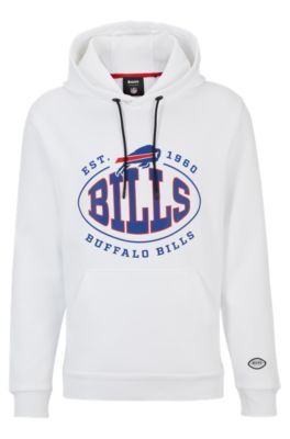 BOSS - BOSS x NFL cotton-blend sweatshirt with collaborative branding