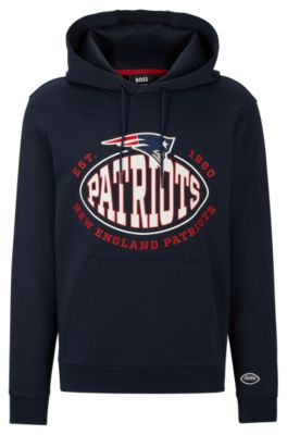 New England Patriots Hoodies Mens Full Zip Sweatshirts Sports Hooded Jacket  Coat