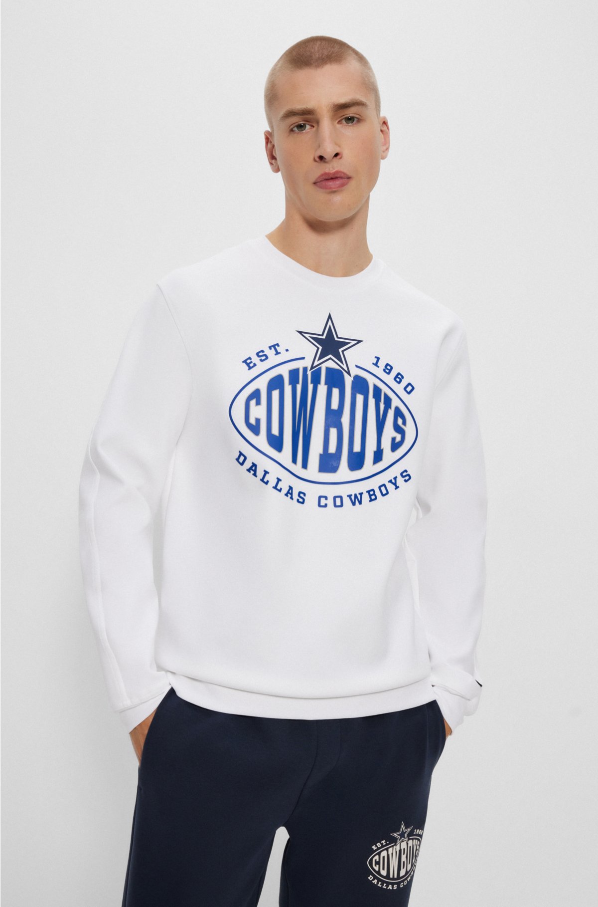 Dallas Cowboys NFL TEAM INSPIRED LONG SLEEVE SHIRT Mitchell & Ness
