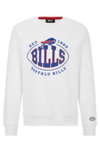 Sudadera BOSS x NFL de mezcla de algodón con detalle de la colaboración, Bills