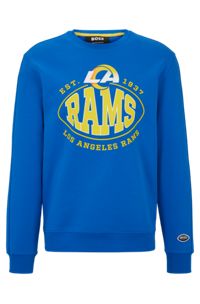 Sweat en coton mélangé BOSS x NFL avec logos du partenariat, Rams