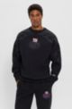 BOSS x NFL cotton-blend sweatshirt with collaborative branding, Giants