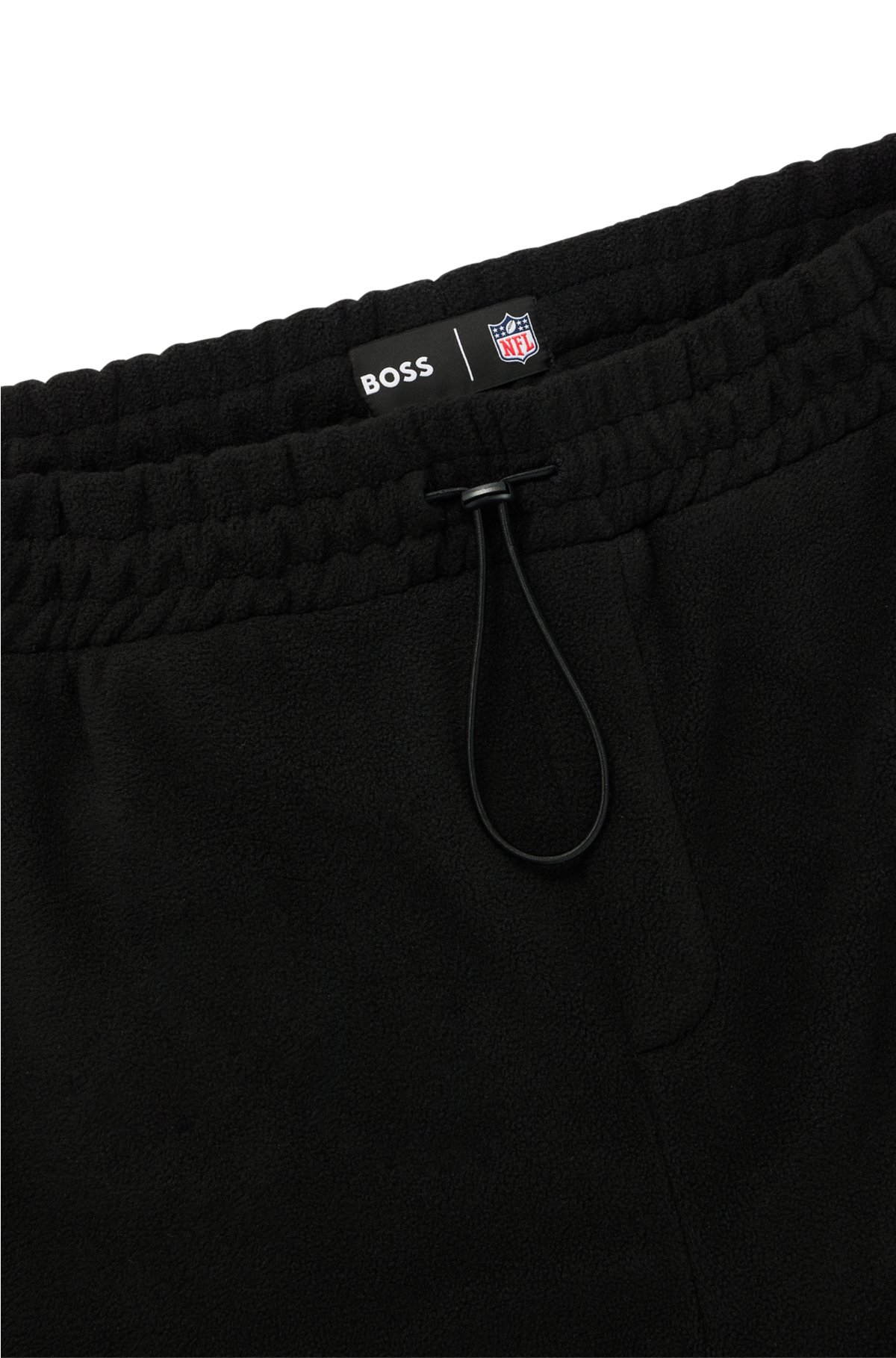  BOSS x NFL fleece tracksuit bottoms with collaborative branding, Raiders
