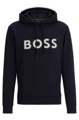 Hugo boss hoodie gold hotsell