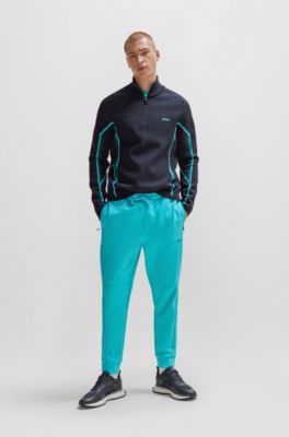 Pantalones de ch&aacute;ndal de algod&oacute;n con logo estampado en HD, Cal