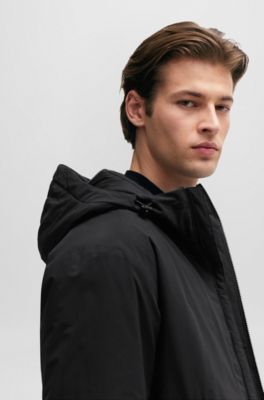 BOSS Waterrepellent jacket in creaseresistant stretch material