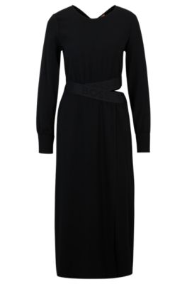 Hugo boss maxi clearance dress