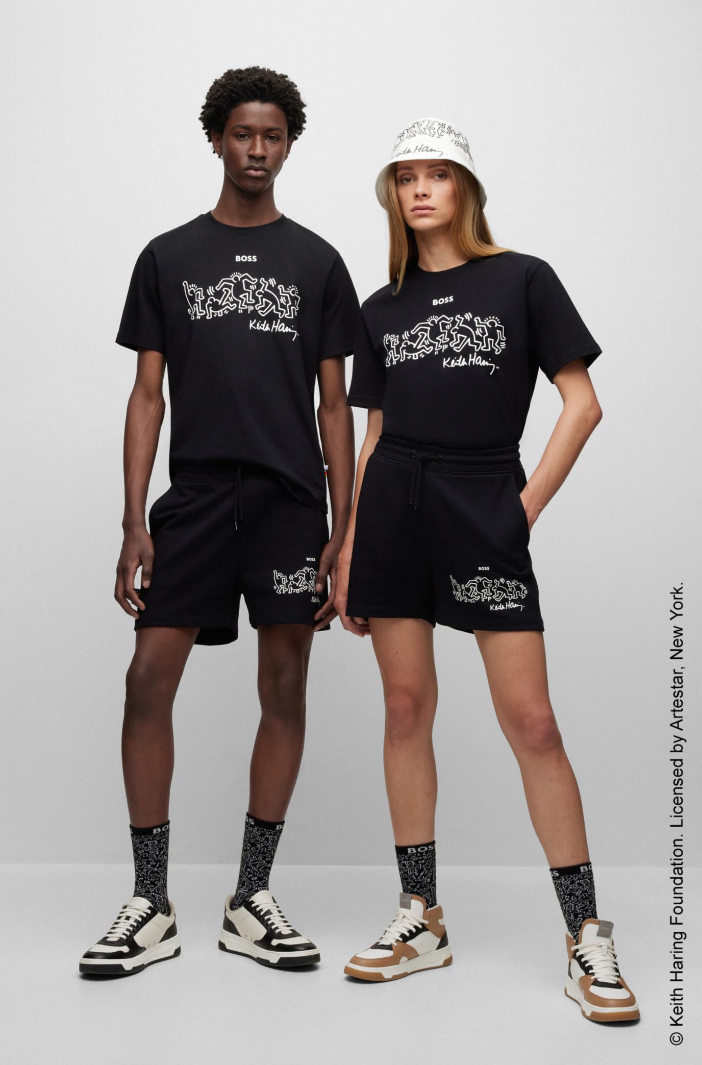 BOSS - BOSS x Keith Haring gender-neutral T-shirt with special