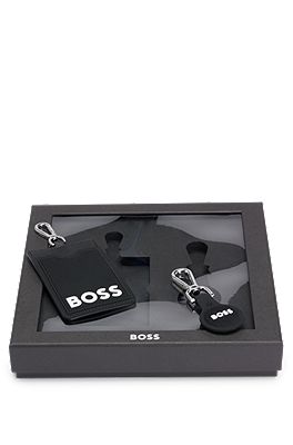 Branded card and AirTag holder gift set