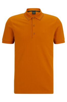 Boss Orange Passerby Cotton-Blend Piqué Polo Shirt