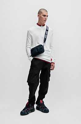 strap Regular-fit - trousers HUGO stacked-logo cargo with