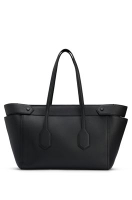 AMBUSH EMBOSS LOGO MAXI TOTE BLACK BLACK