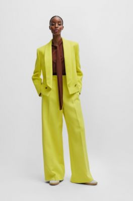 BOSS - Relaxed-fit jacket in a cotton blend