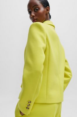BOSS - Relaxed-fit jacket in a cotton blend