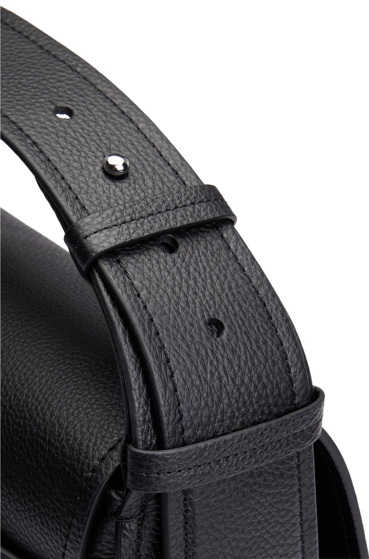 Fendi Selleria Lui Leather Bag - Black Messenger Bags, Bags - FEN155834