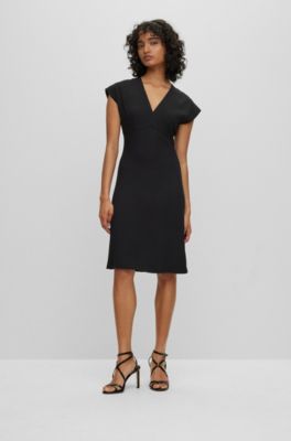 NINE WEST Vestido De Manga Casquillo Extendida Para