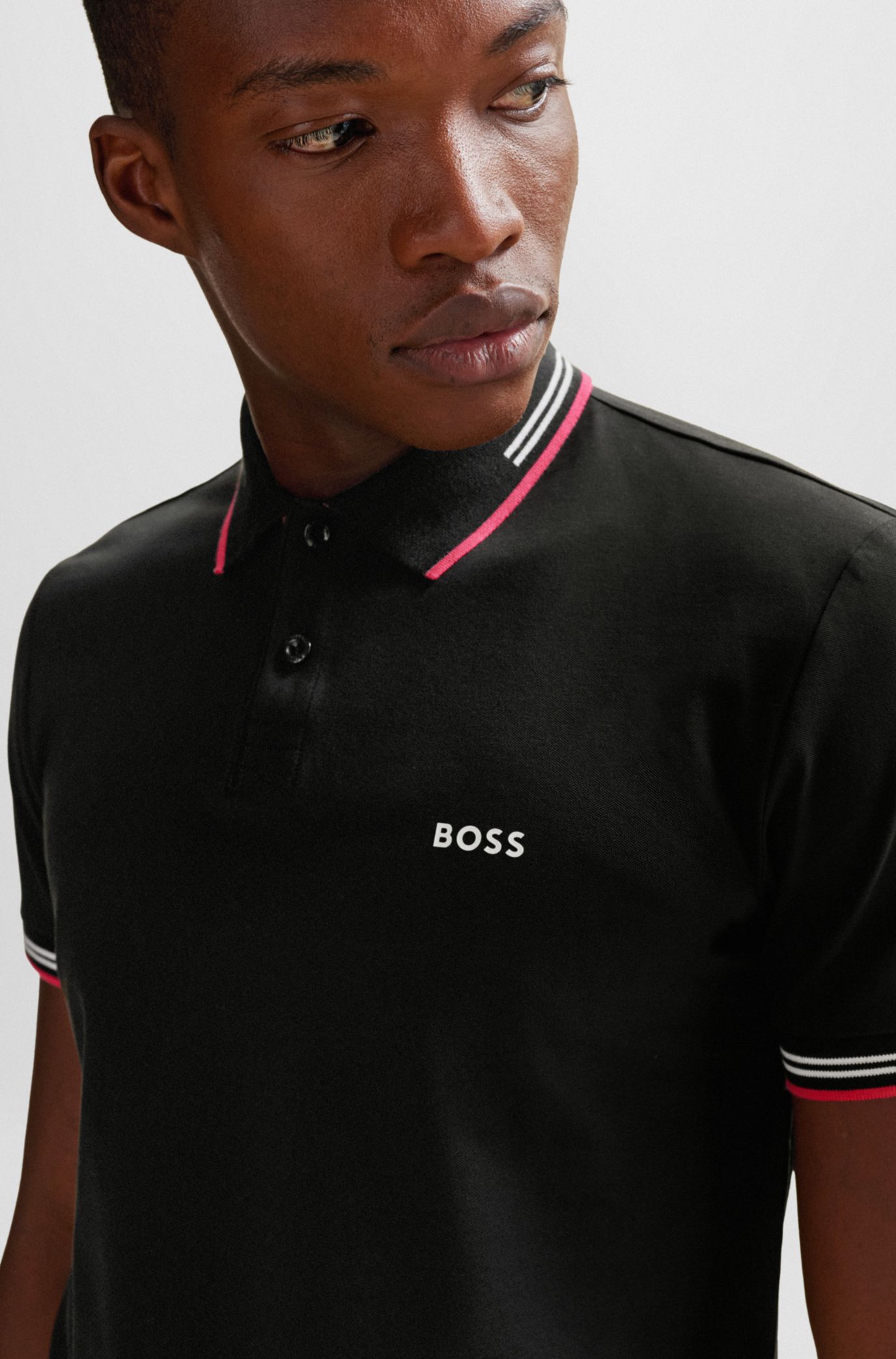 Boss store athleisure polo