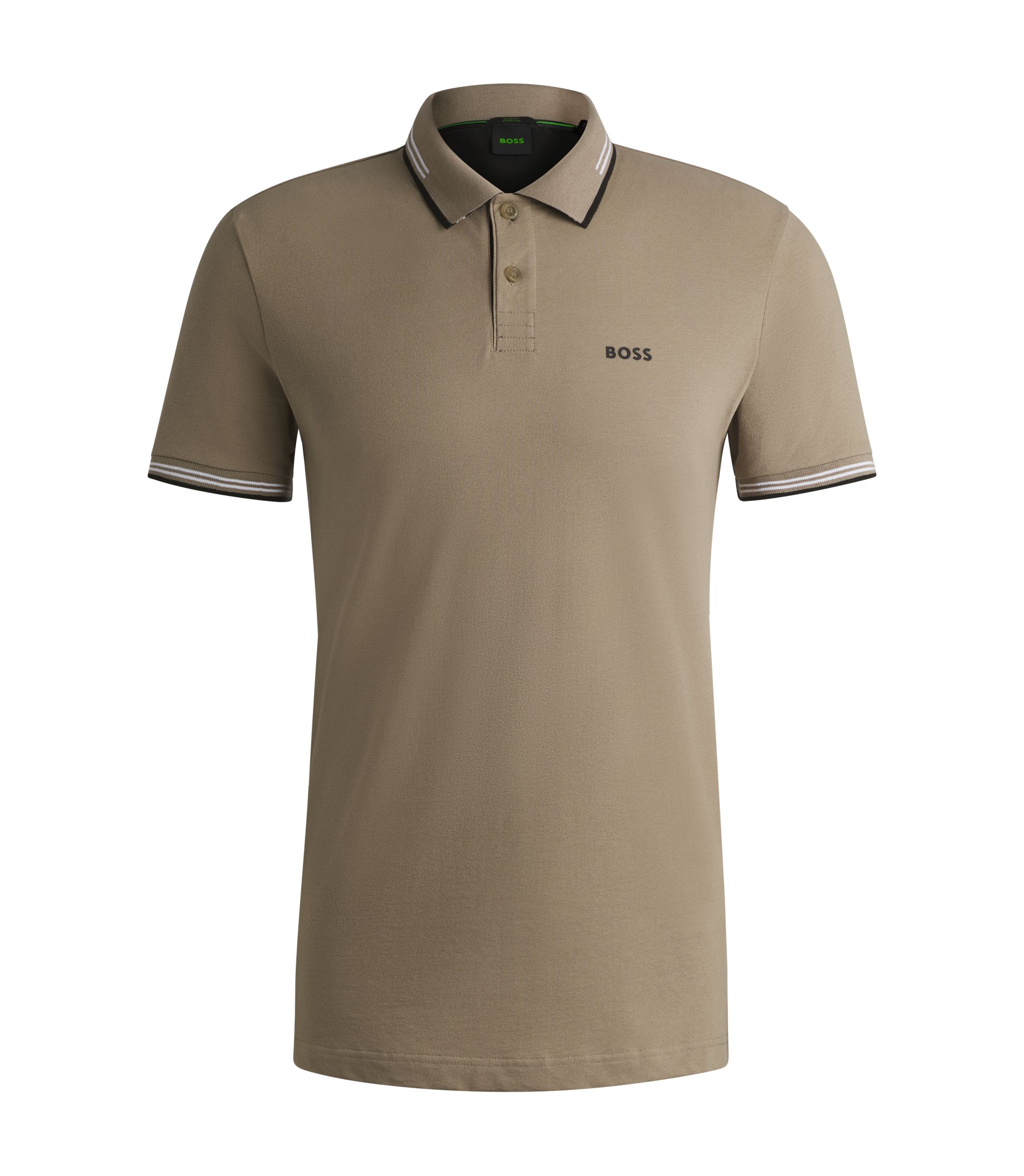 BOSELLI LIGHT STRETCH COLLAR ¥22000 Men's White 4-Way Stretch