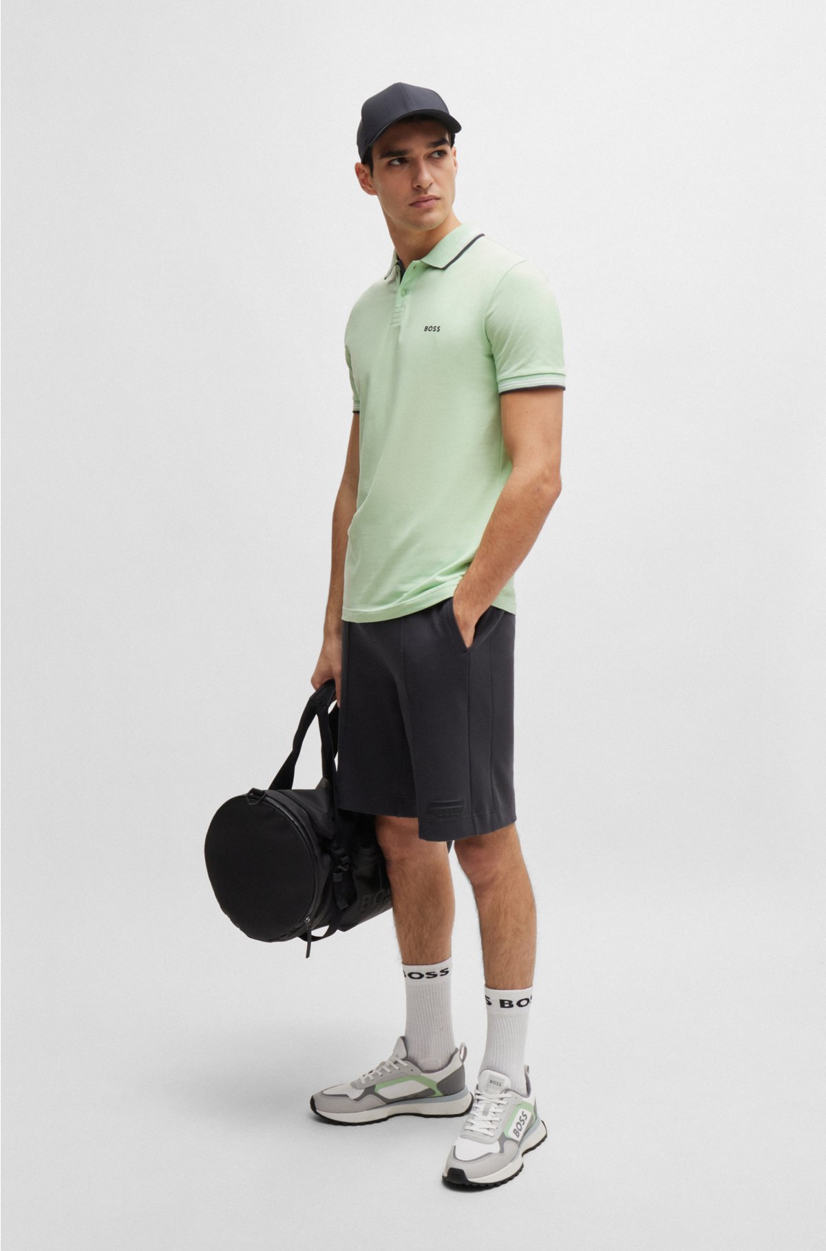 Ansenesna Mens-Golf-Polo-Shirts Crew Neck Muscle Gym Workout Athletic Shirt  Pocket Shirt Classic Plaid Shirt Regular-fit (White, XXL) : :  Fashion