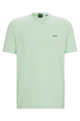 Tシャツ・カットソー BOSS Taul Logo Cotton T-Shirt Light/Pastel Green BOSS Taul Logo Cotton T-Shirt Light/Pastel Green