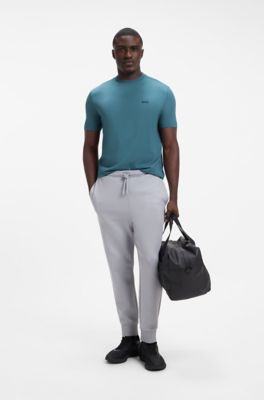 Camiseta de algod&oacute;n el&aacute;stico, Azul