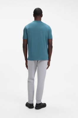Camiseta de algod&oacute;n el&aacute;stico, Azul