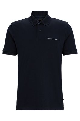 BOSS - Polo shirt with moisture management