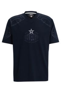 T-shirt Oversized Fit BOSS x NFL avec logo du partenariat, Cowboys