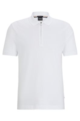 Hugo boss polo shop shirt with zip