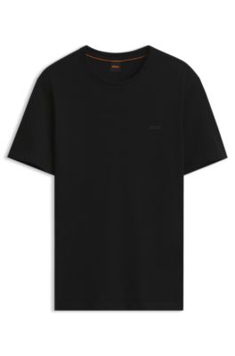 Cotton-jersey T-shirt, Black