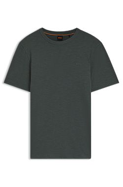 T-shirt en jersey de coton avec détail logoté